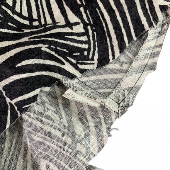 Zara Basic Women's Short Sleeve Button Up Shirt - Picture 9 of 9